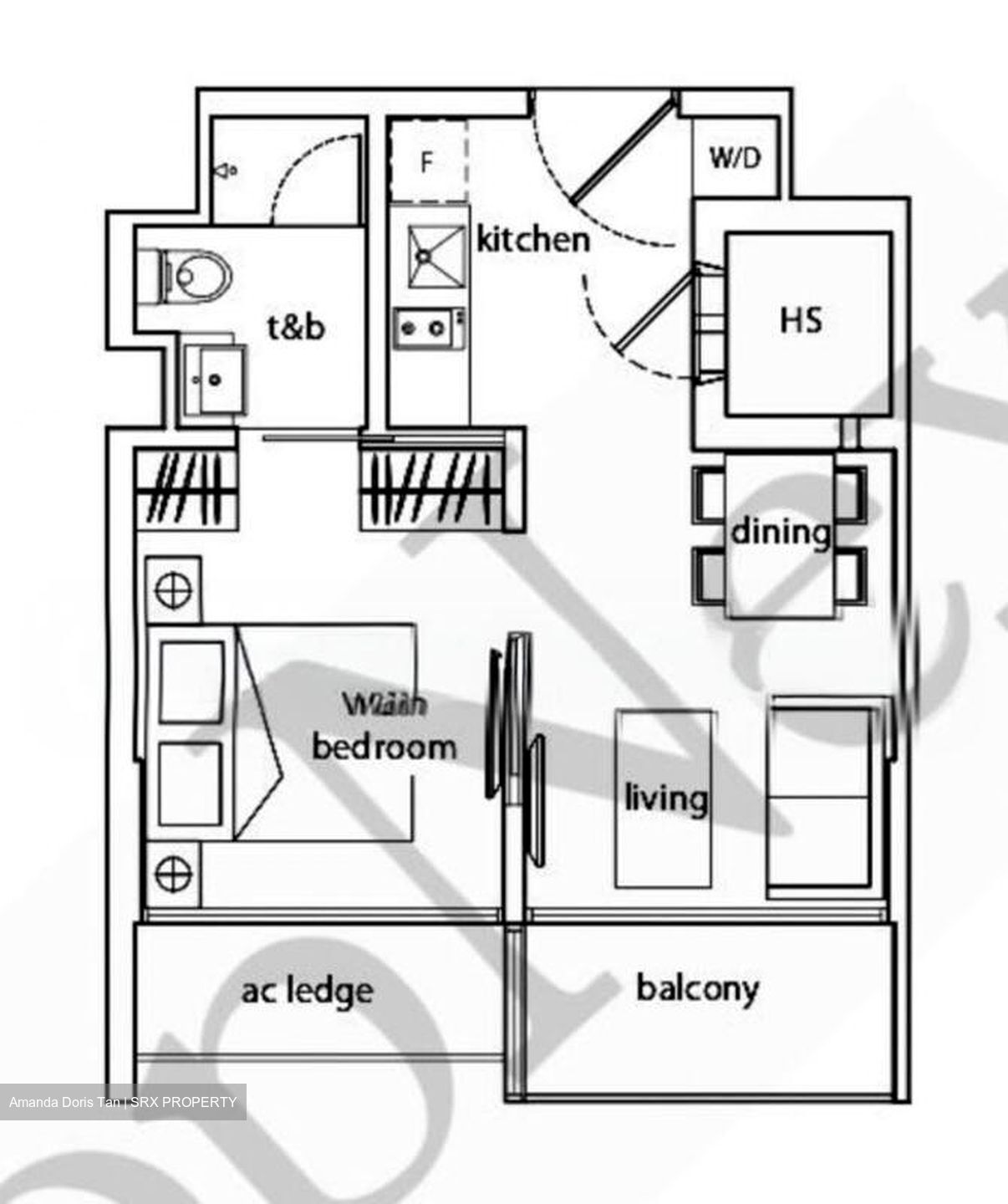 Cradels (D12), Apartment #498817341